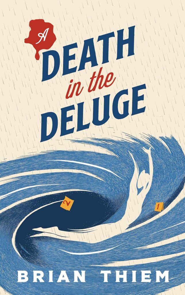Book cover of Death in the Deluge by Brian Thiem